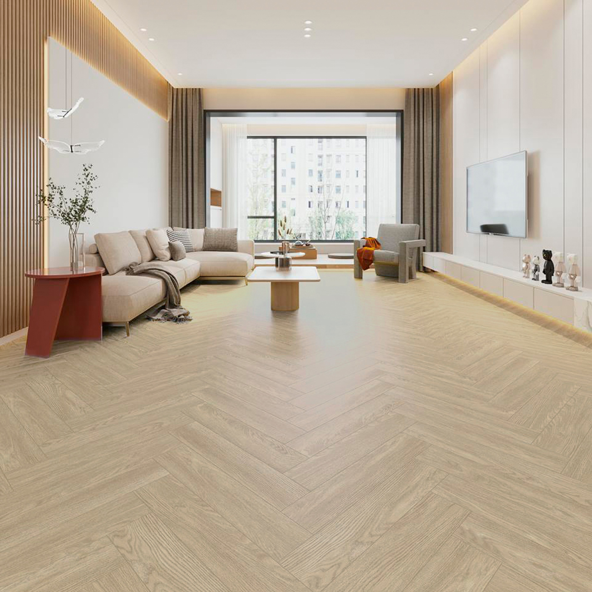 Изображение товара SPC плитка I-Floors Herringbone Дуб Медичи 43 класс толщина 4.50 мм 1.15 м², цена за упаковку