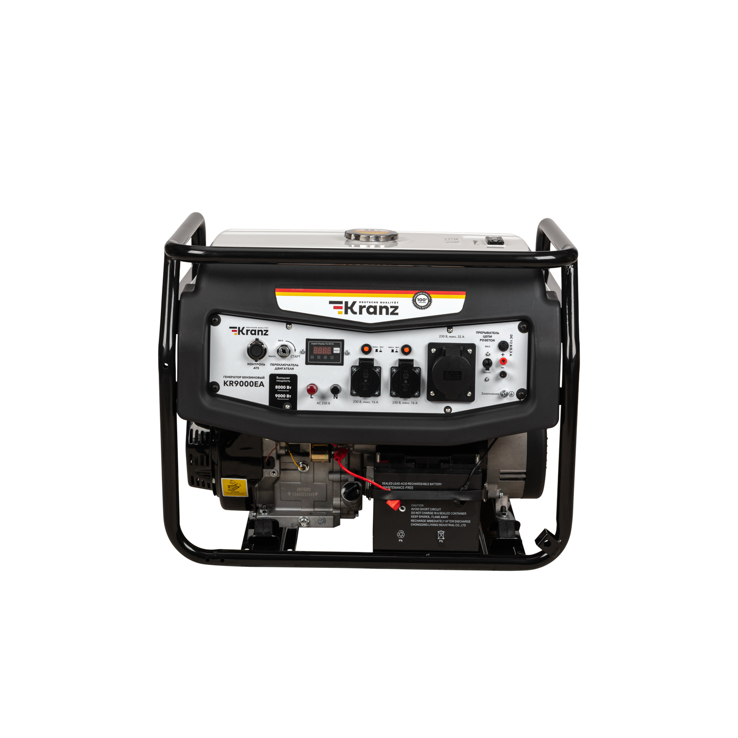 Изображение товара Генератор бензиновый Kranz KR9000EA 9 кВт