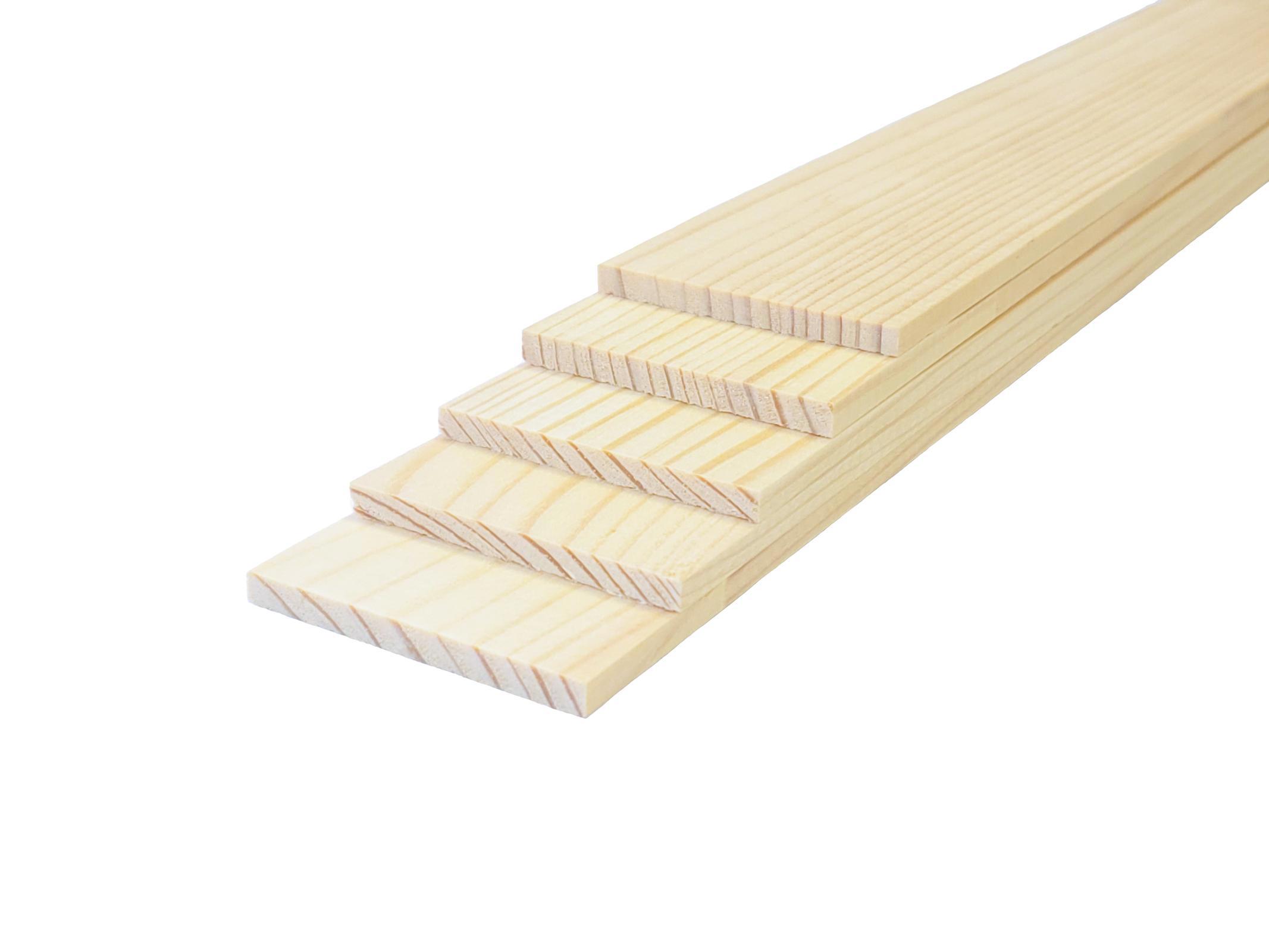 Изображение товара Timber&Style Рейка 5x50x1000мм сосна Экстра (упаковка 5 шт)