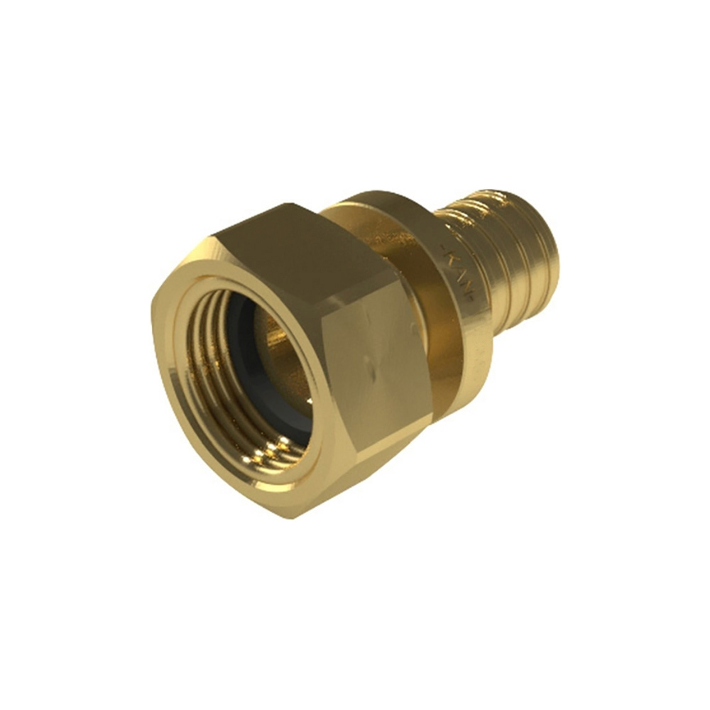 Изображение товара Переходник Kan-Therm 3/4"x16 мм ВР латунь