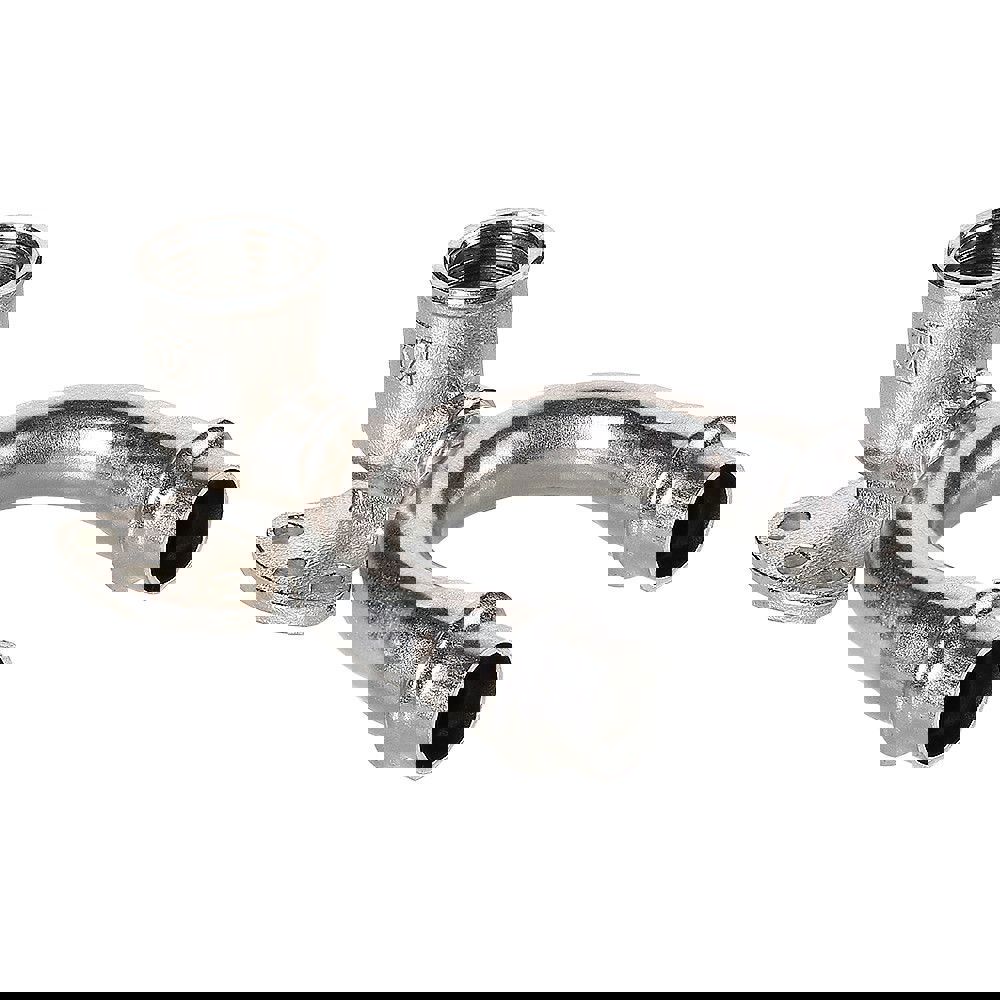 Изображение товара Водорозетка Valtec 15x1/2"x15 мм нержавеющая сталь 2 шт