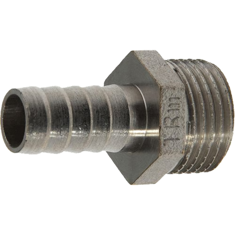 Изображение товара Штуцер 1/2x10 мм ТМ из латунь с никелевым покрытием для водоснабжения и отопления