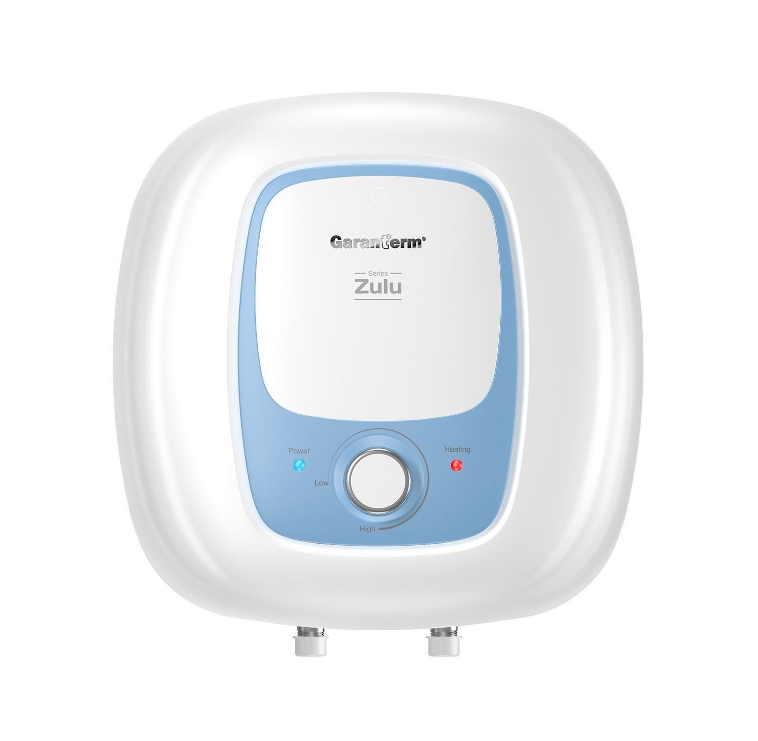 Изображение товара Накопительный водонагреватель электрический 10 л Garanterm Zulu 10 O 1.5 кВт эмалированная сталь мокрый ТЭН