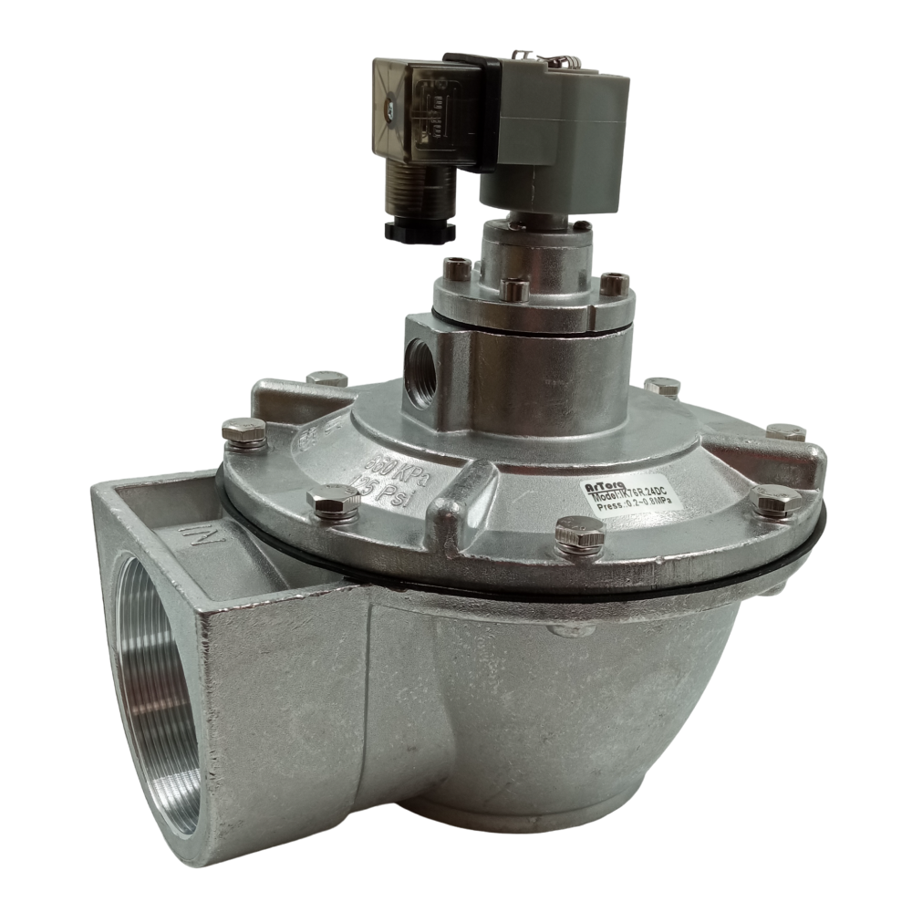 Изображение товара Клапан электромагнитный Artorq IK76R.24DC 3 дюйма алюминиевый