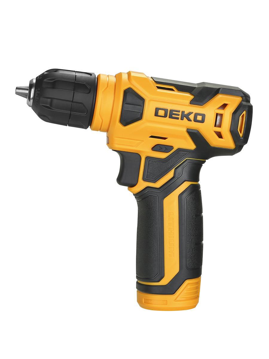 Изображение товара Дрель-шуруповерт DEKO063-4127 8В 2Ач Li-Ion, 10мм патрон, 1скор.