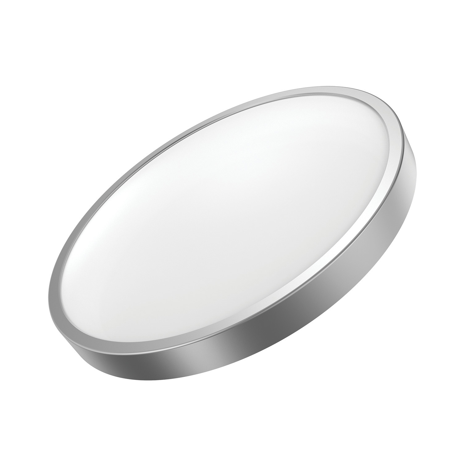 Изображение товара Светильник настенно-потолочный Gauss 941421124 24Вт 7 м² Теплый белый цвет серебро