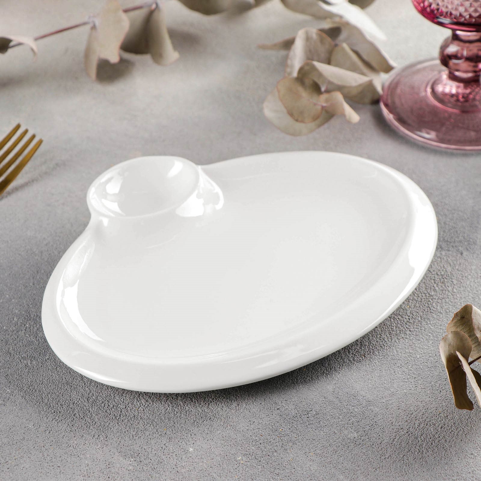 Изображение товара Блюдо сервировочное Wilmax England Teona 1550999 20x20 см фарфор цвет белый
