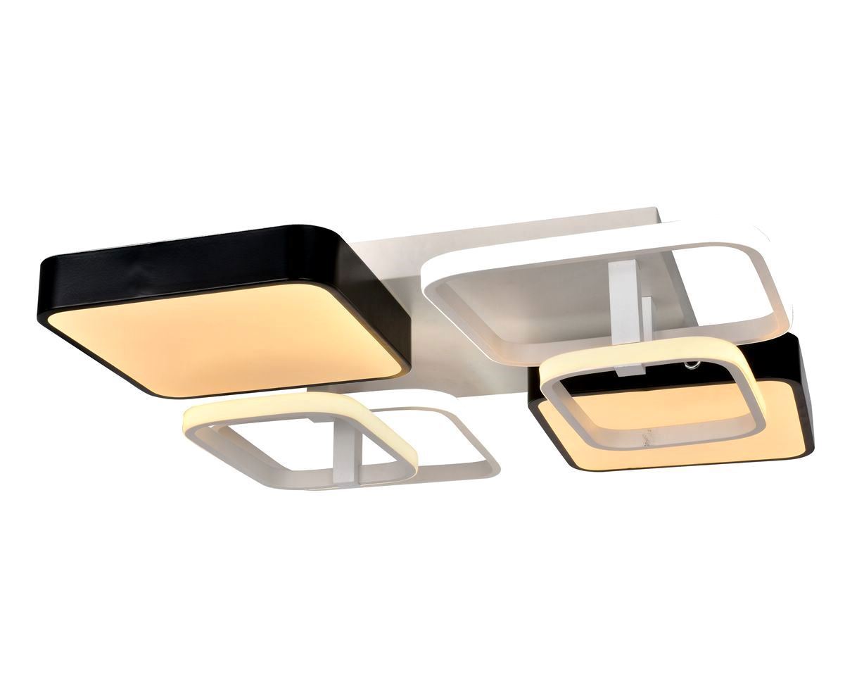 Изображение товара Светильник настенно-потолочный светодиодный Мелодия света Squares Z062 46 м² регулируемый цвет света цвет белый