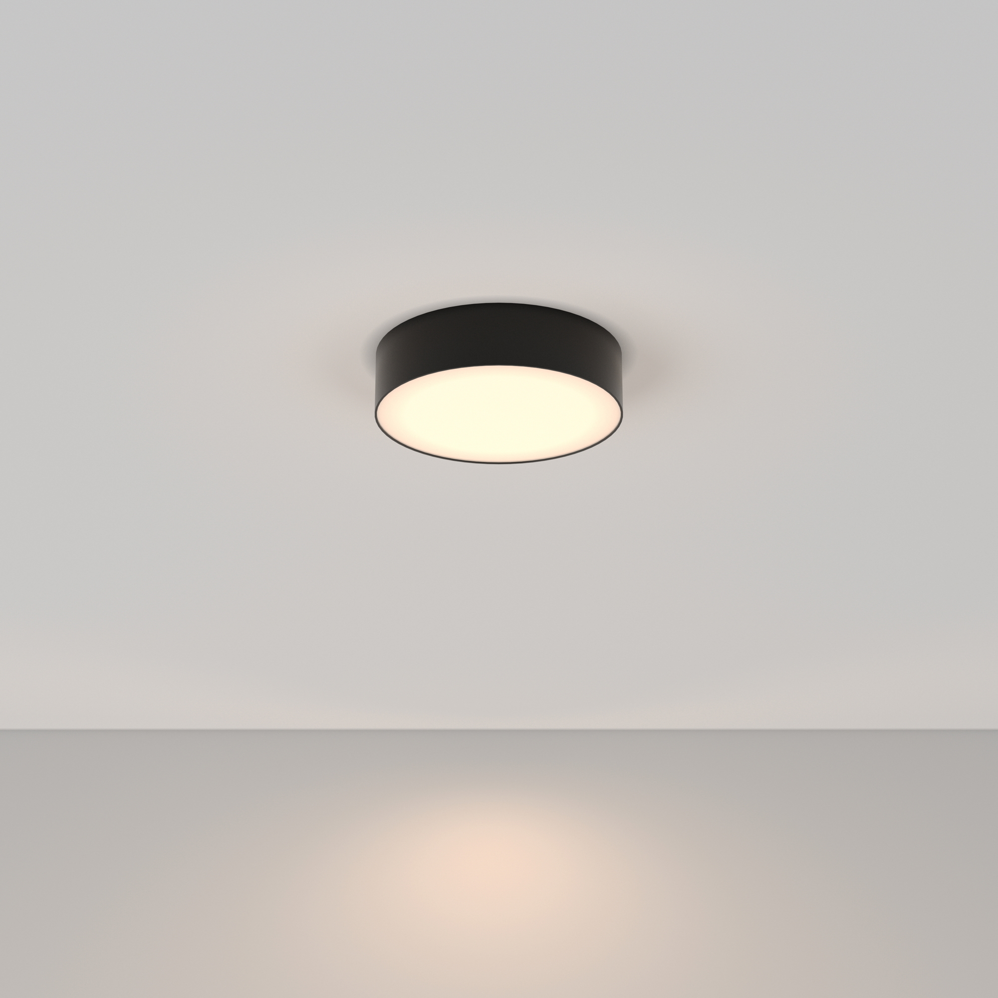 Изображение товара Светильник настенно-потолочный Maytoni Zon C032cl-l32b3k 10 м² теплый белый черный