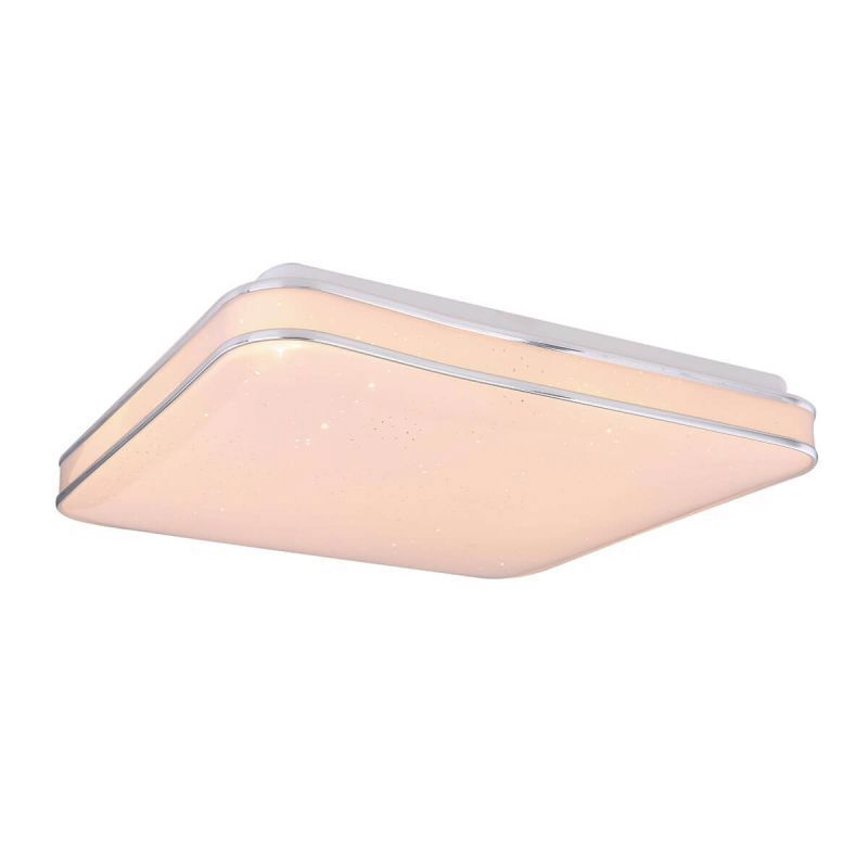 Изображение товара Светильник настенно-потолочный светодиодный Globo Lassy 4.8 м² теплый белый (желтый) свет цвет белый