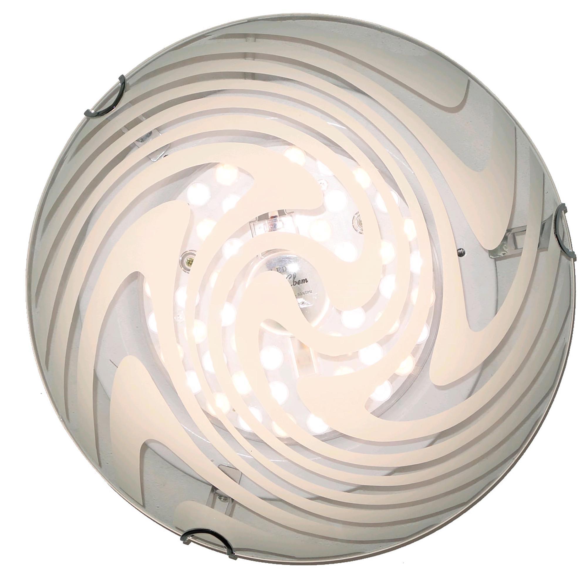 Изображение товара Светильник настенно-потолочный светодиодный РОССВЕТ РС20981 WT 7 м² изменение оттенков белого