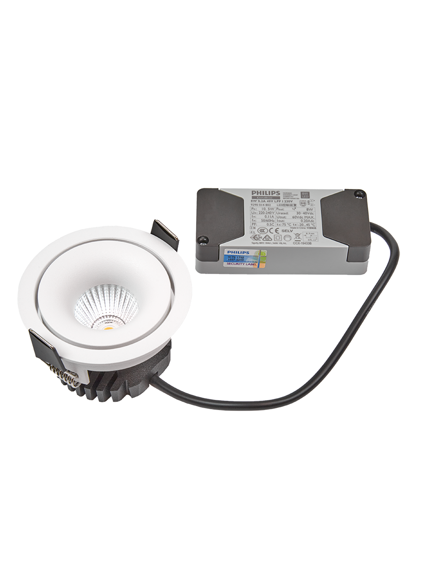 Изображение товара Потолочный светодиодный светильник SWG PRO DL-MINI-0801-38-WH-8-WW теплый белый