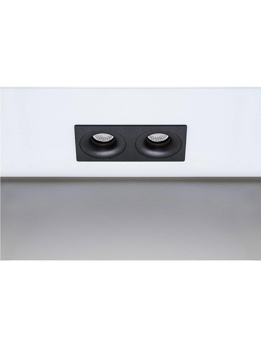 Изображение товара Потолочный светодиодный светильник DESIGNLED DL-MJ-1012G-B черный