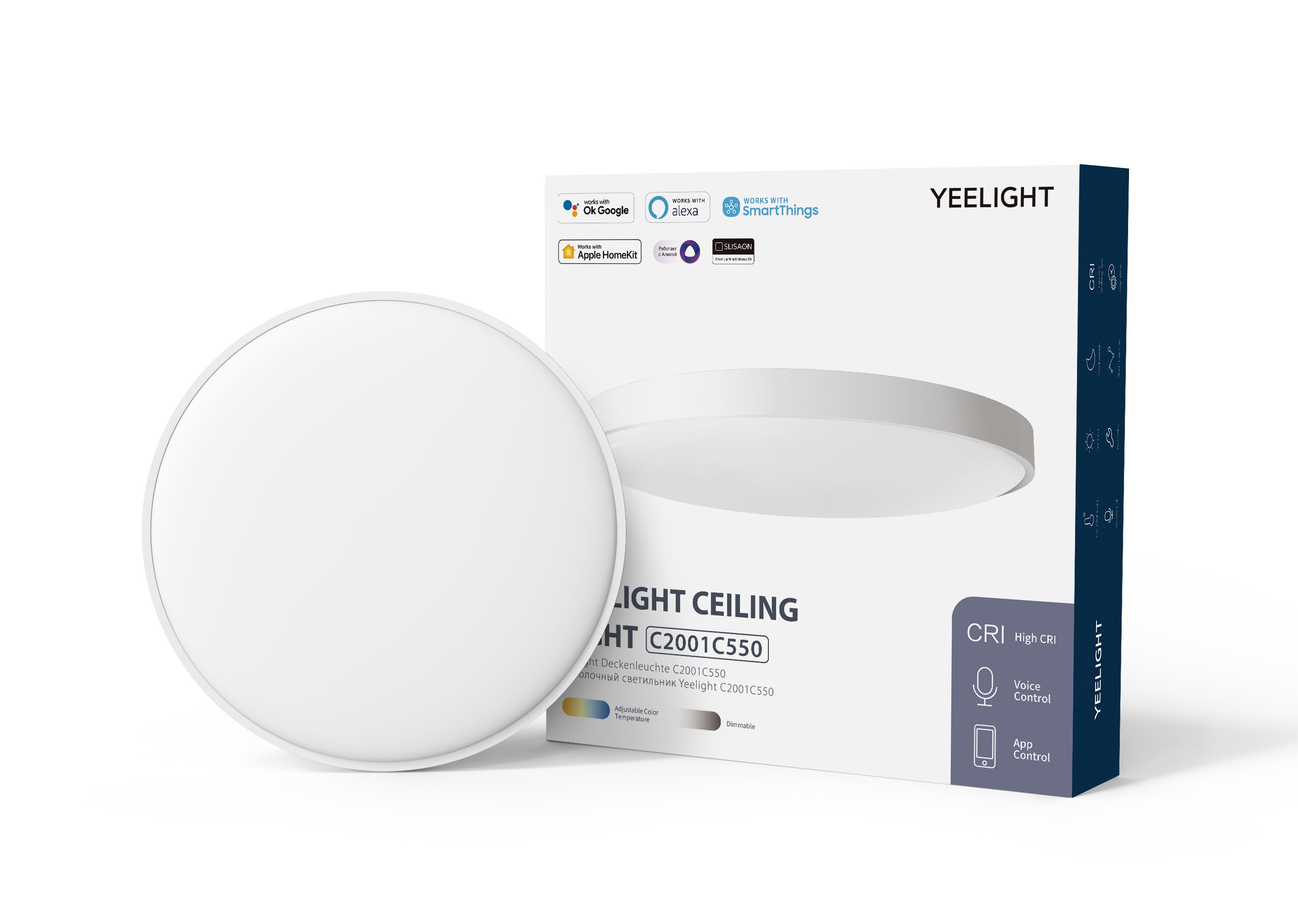 Изображение товара Умный потолочный светильник Yeelight C2001C550 25 м² изменение оттенков белого