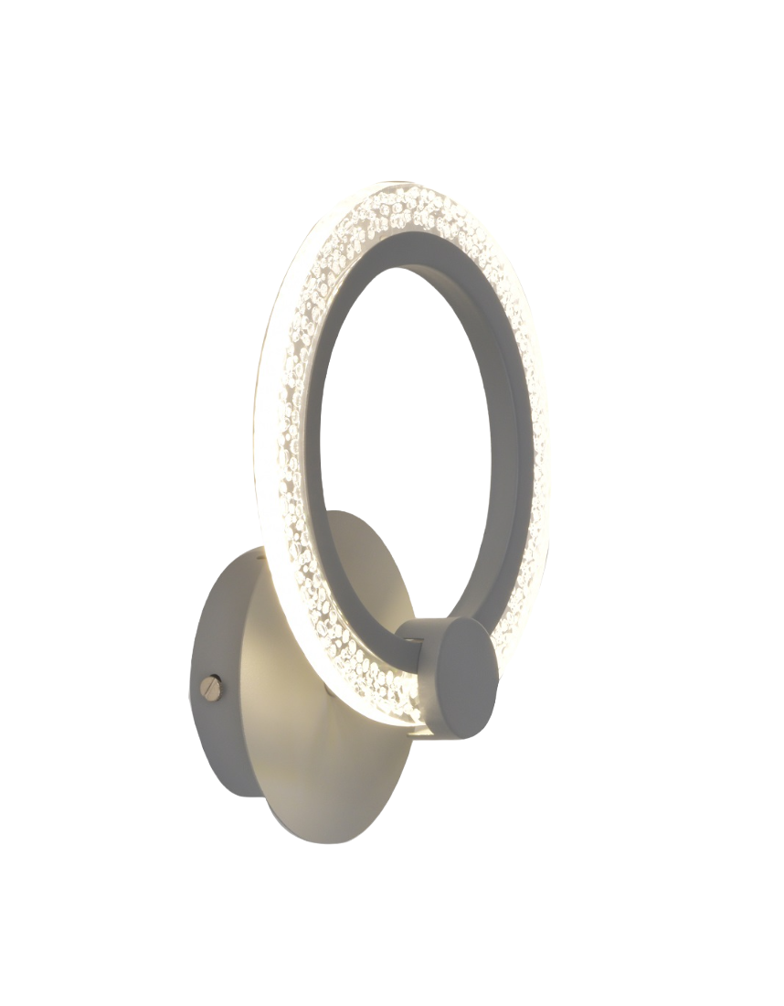 Изображение товара Светильник настенно-потолочный светодиодный СЕЛЕНА M68583-8 45 м² нейтральный белый свет цвет хром