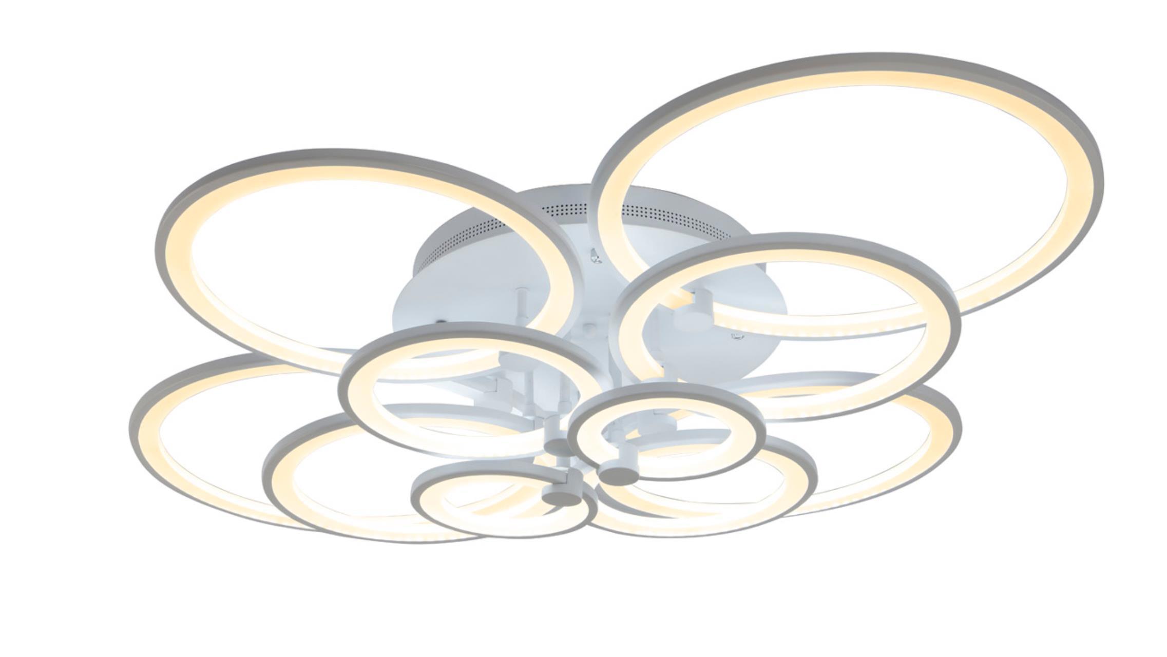 Изображение товара Светильник настенно-потолочный светодиодный ESCADA 10237-8LED 22 м² нейтральный белый свет цвет белый