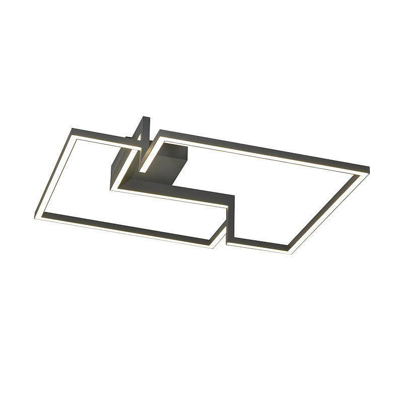 Изображение товара Светильник настенно-потолочный MANTRA 7672 8 м² теплый белый черный