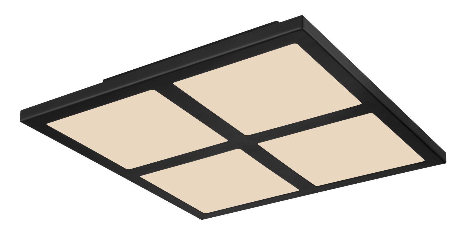 Изображение товара Светильник настенно-потолочный светодиодный GLOBO 41361-20BRGB 3.65 м² теплый белый свет цвет черный