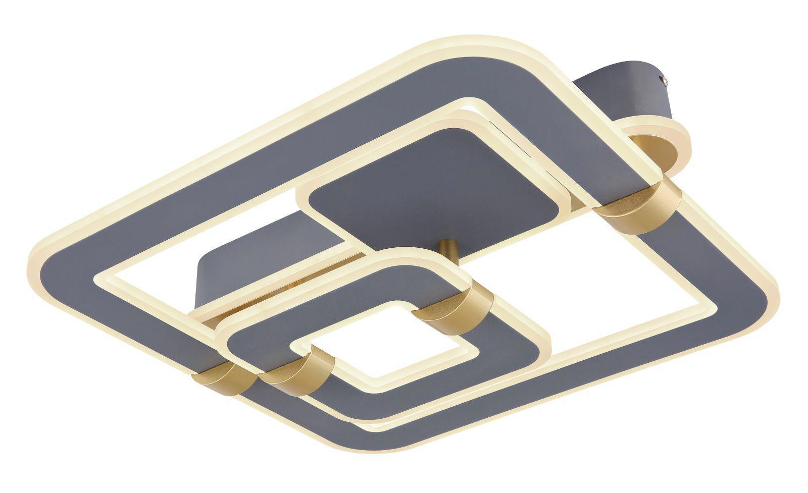 Изображение товара Настенно-потолочный светодиодный светильник GLOBO 48447-56 8м2 теплый белый серый