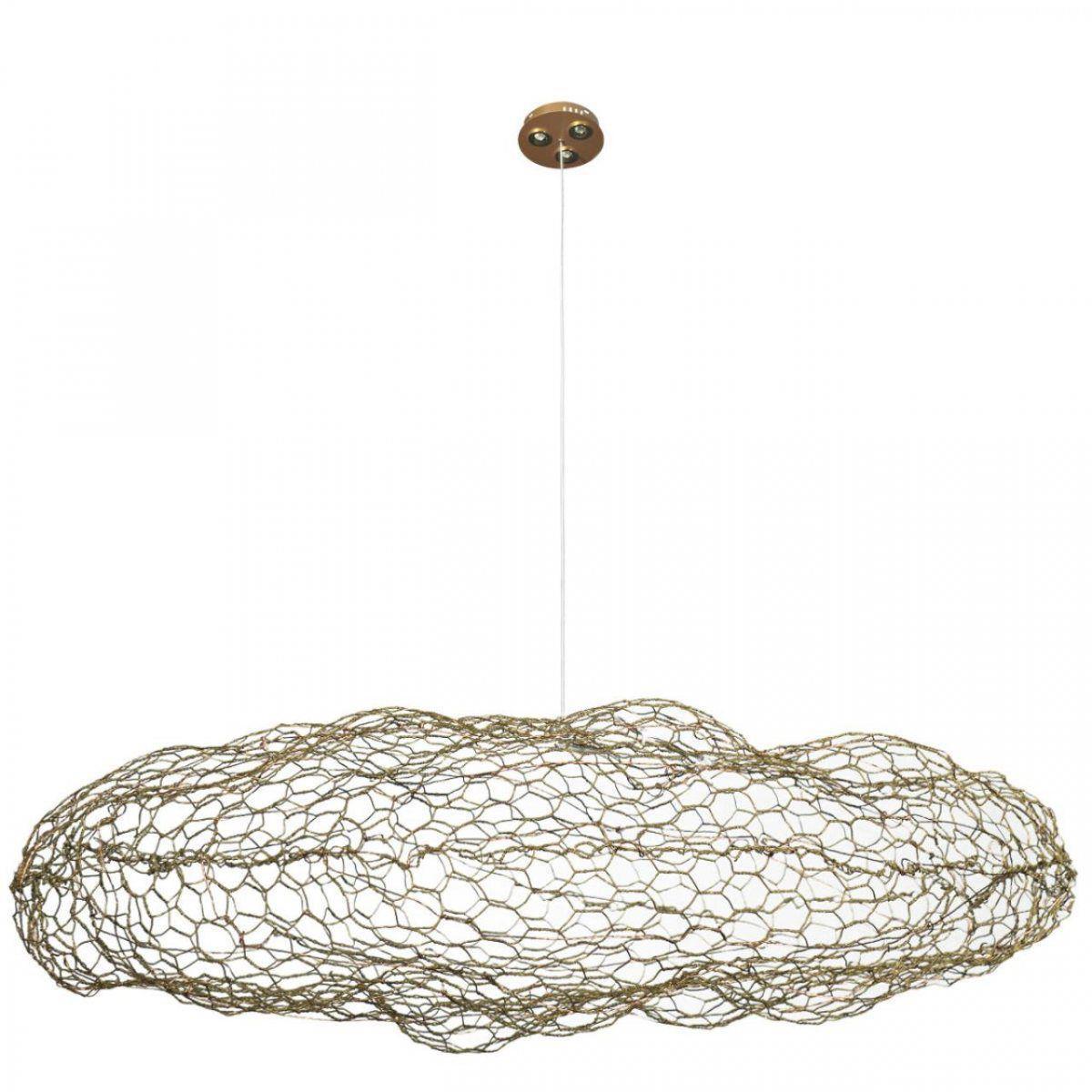 Изображение товара Светильник подвесной светодиодный LOFT IT 10100_800 Gold 7 м² теплый белый свет цвет медь