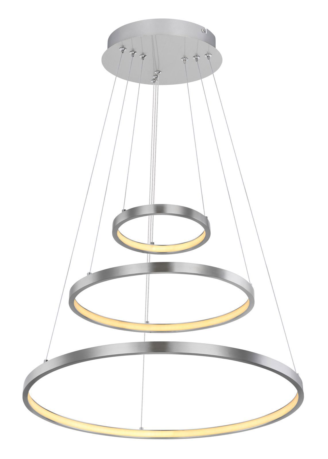 Изображение товара Подвесной светодиодный светильник GLOBO 67192-57 с теплым белым светом для современных интерьеров