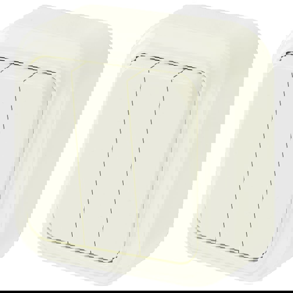 Изображение товара Выключатель накладной Bylectrica Пралеска А056-137 3 клавиши цвет бежевый