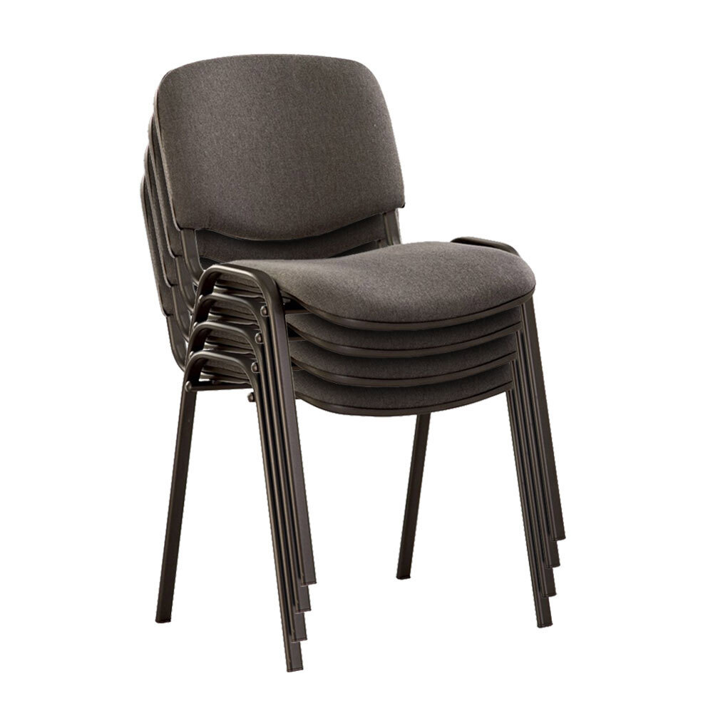 Изображение товара Комплект стульев 4 шт Nowy styl 47x82x60 см ткань цвет серый