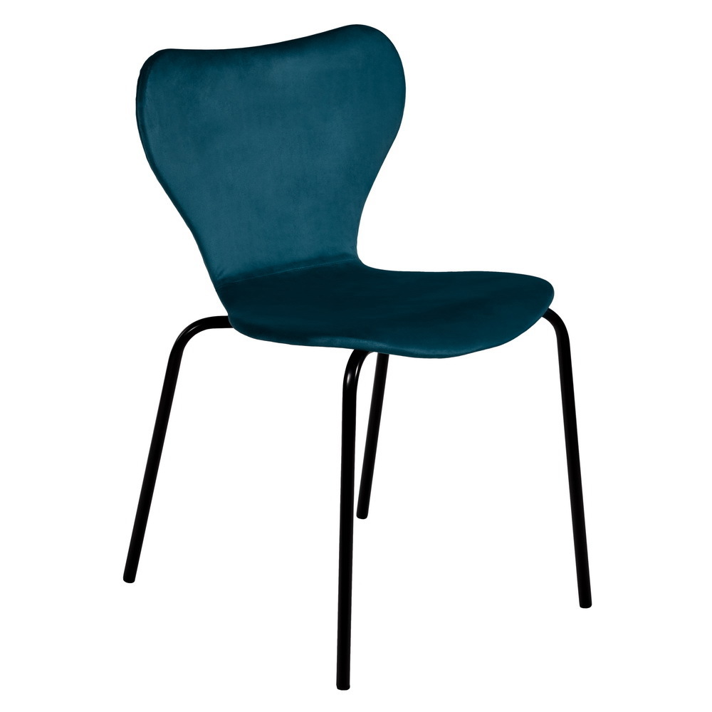 Изображение товара Стул Bradex Seven style 47x48x76 см велюр зеленый современный дизайн