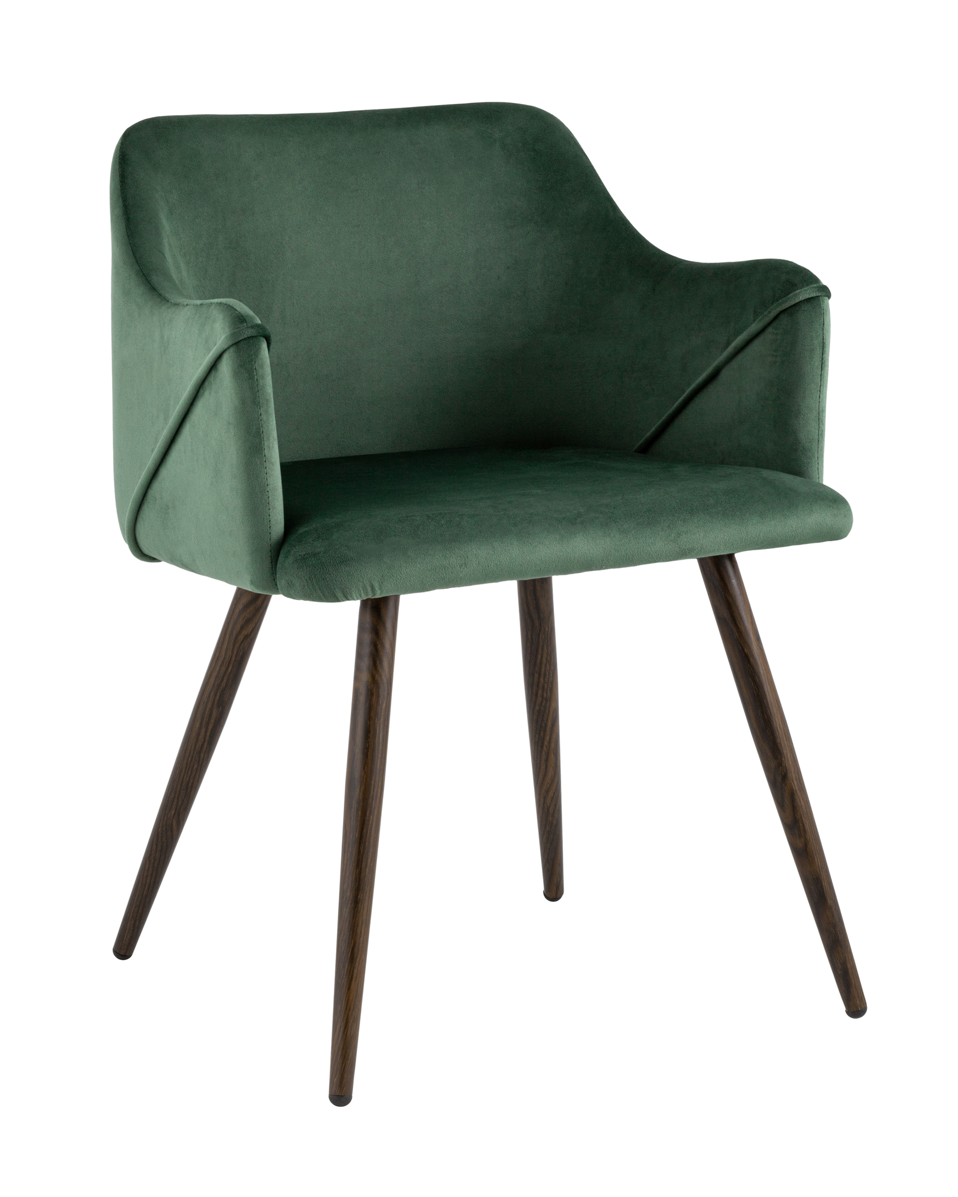 Изображение товара Стул кухонный Стул груп Монарх 76x53x52 см велюр цвет зеленый DC-1502 HLR-57