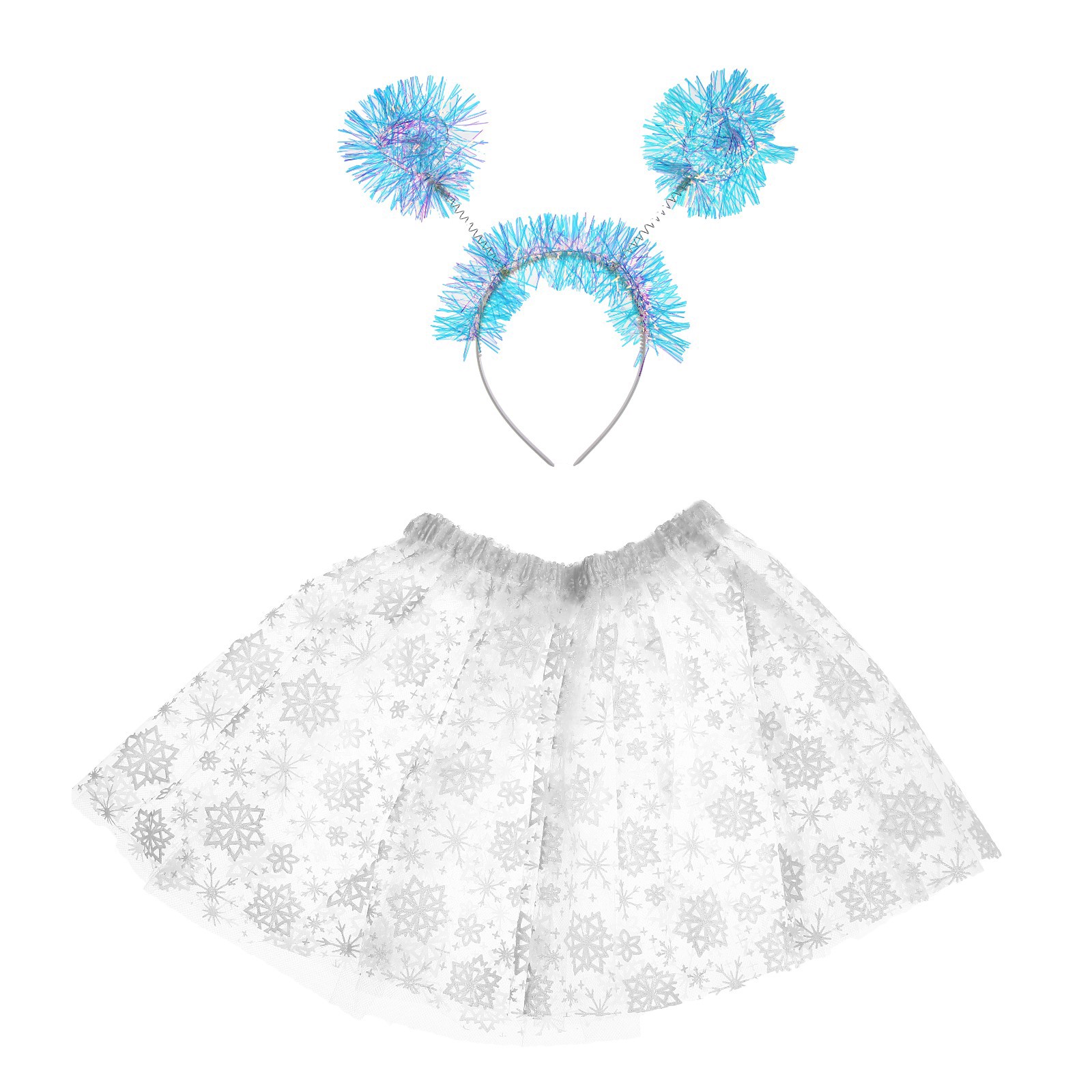 Изображение товара Детский костюм Страна Карнавалия 4341431 Снежинка белый