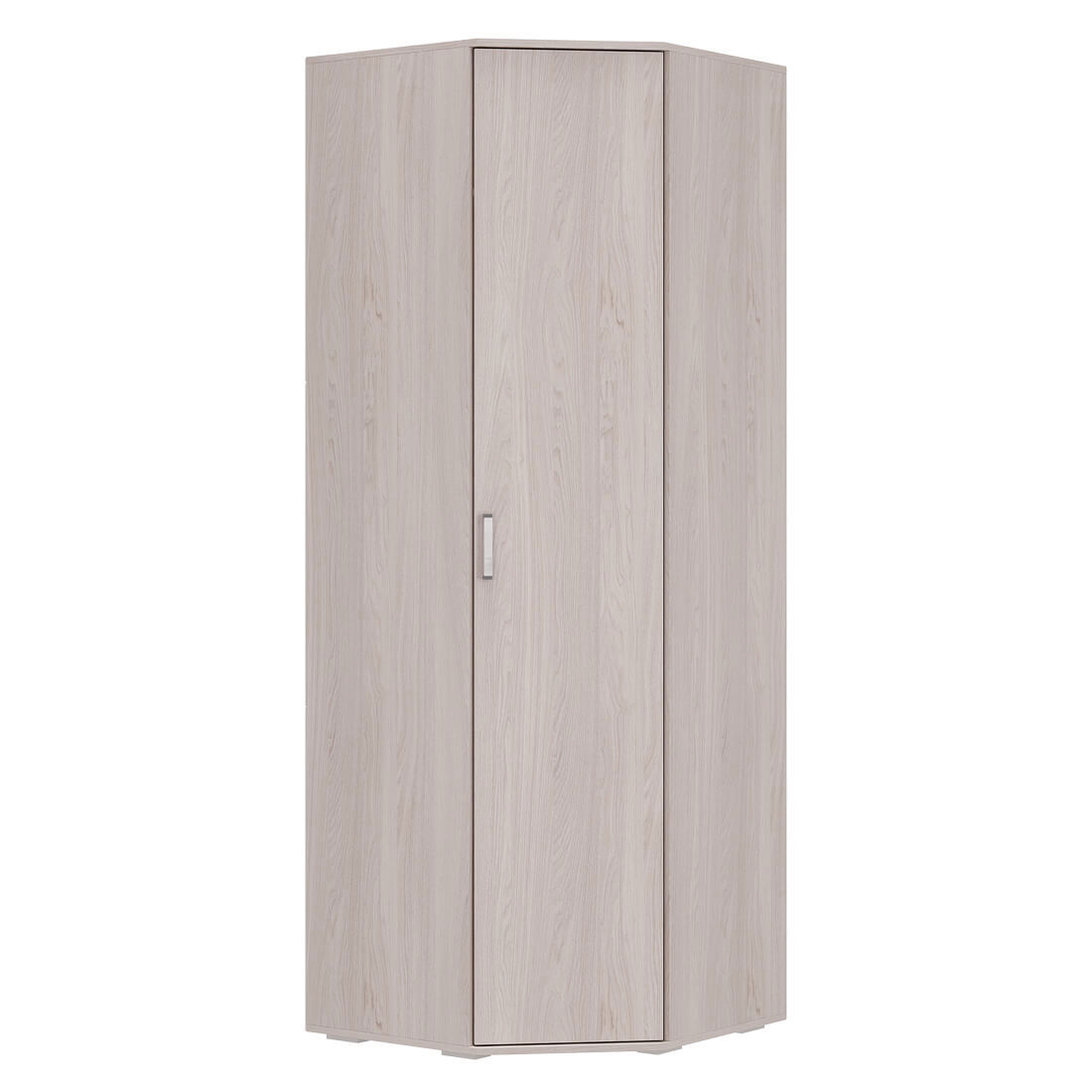 Изображение товара Шкаф распашной угловой 75x212 см ясень белый современная мебель для дома