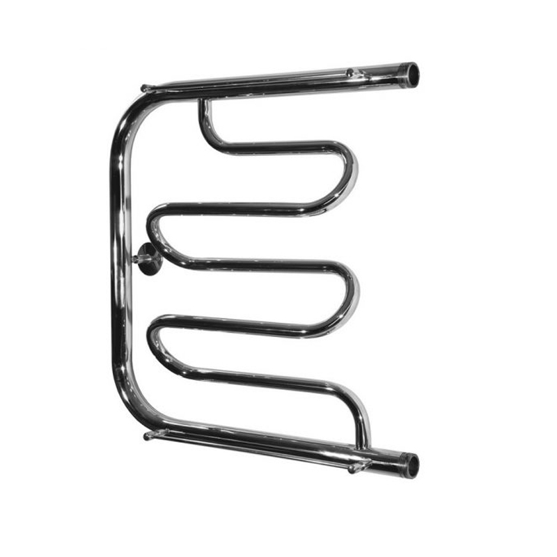 Изображение товара Водяной полотенцесушитель с полкой Тругор ПМ 2 60x60 см из нержавеющей стали