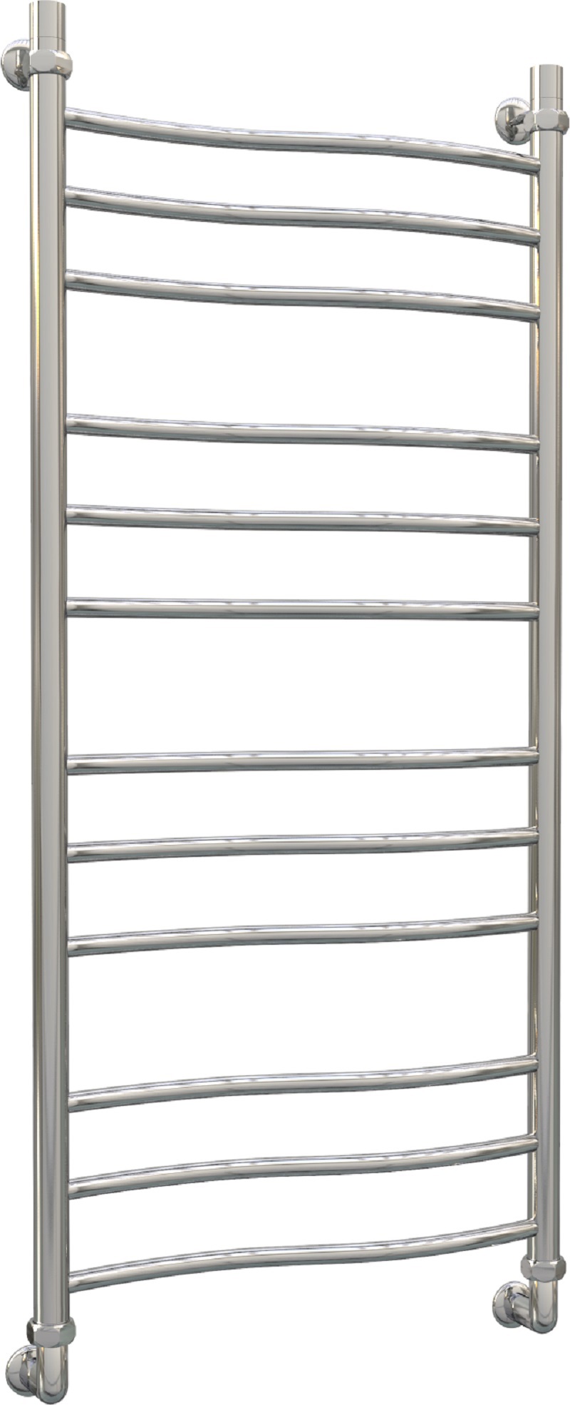 Изображение товара Полотенцесушитель водяной лесенка AQUANERZH Волна Групповая 63x120 см