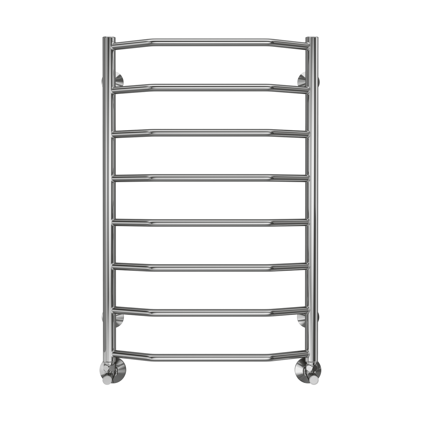 Изображение товара Водяной полотенцесушитель Виктория П8 53.2х80 см нержавеющая сталь Серебро