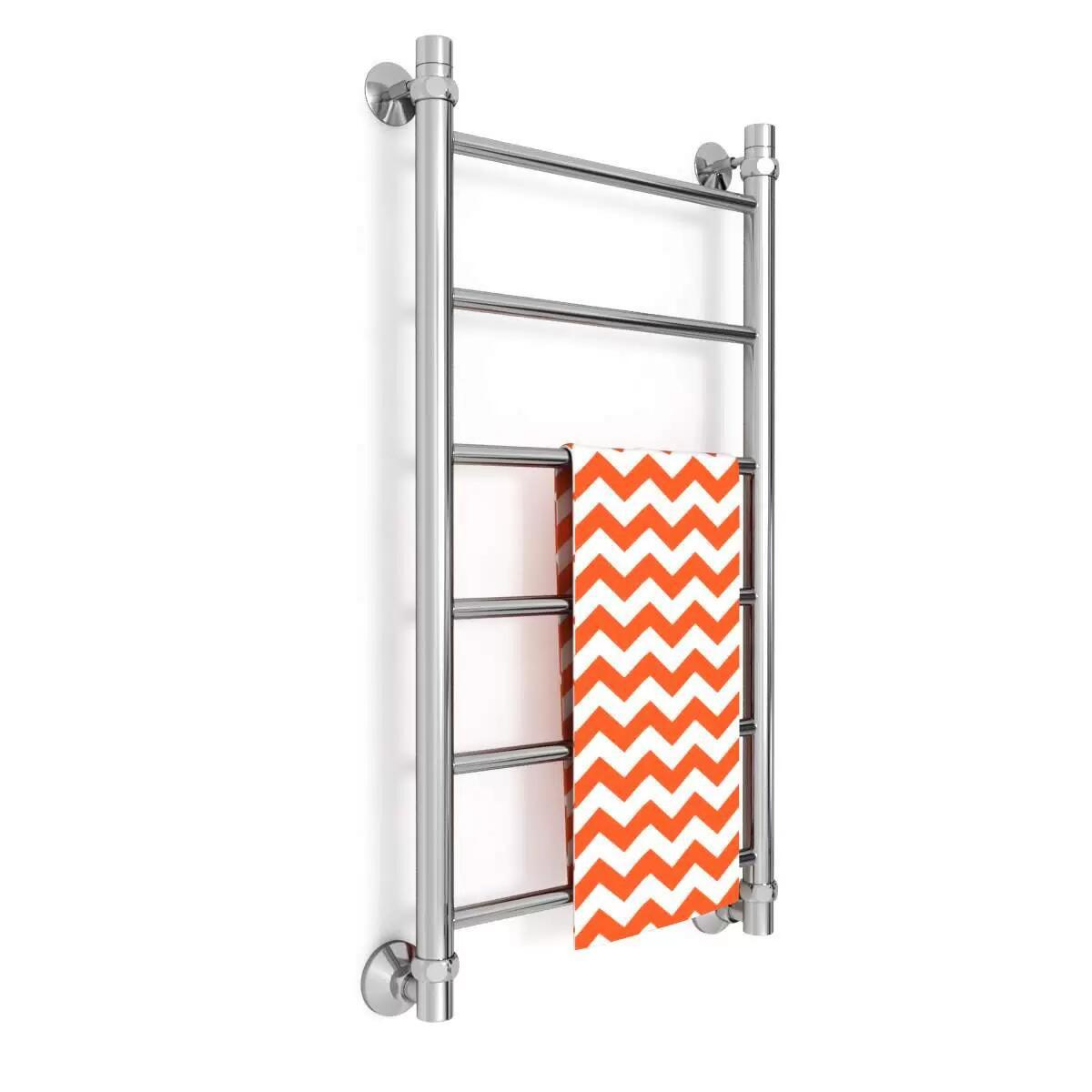 Изображение товара Водяной полотенцесушитель Zigzag J 40x80 см нержавеющая сталь Россия