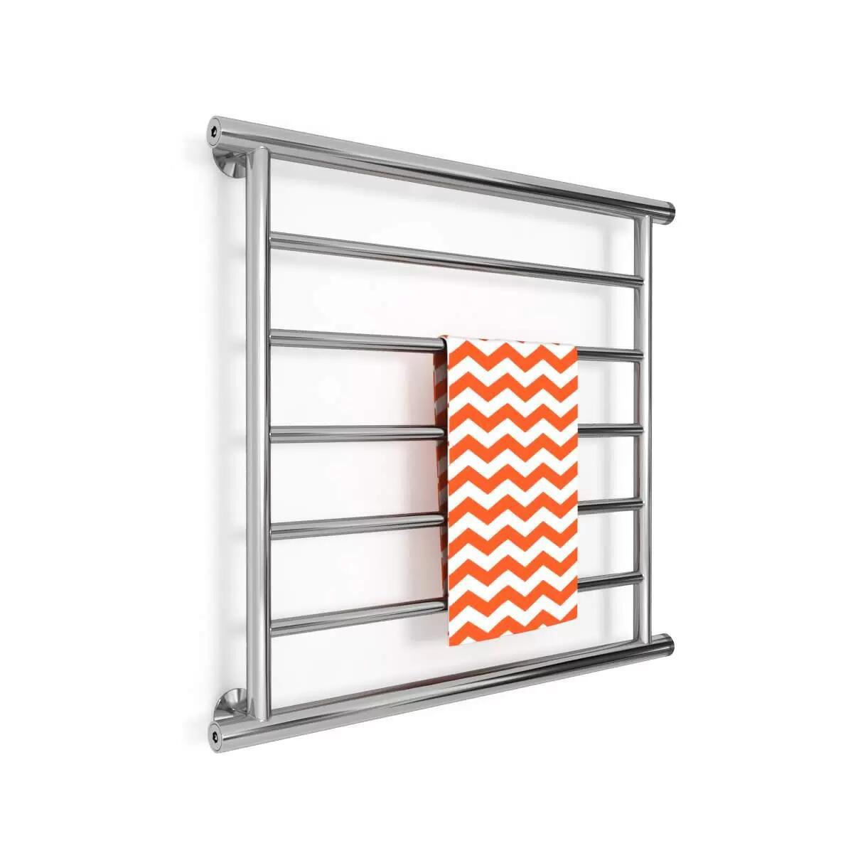 Изображение товара Полотенцесушитель водяной лестница Zigzag U 70x60 см 1" нержавеющая сталь цвет серебро