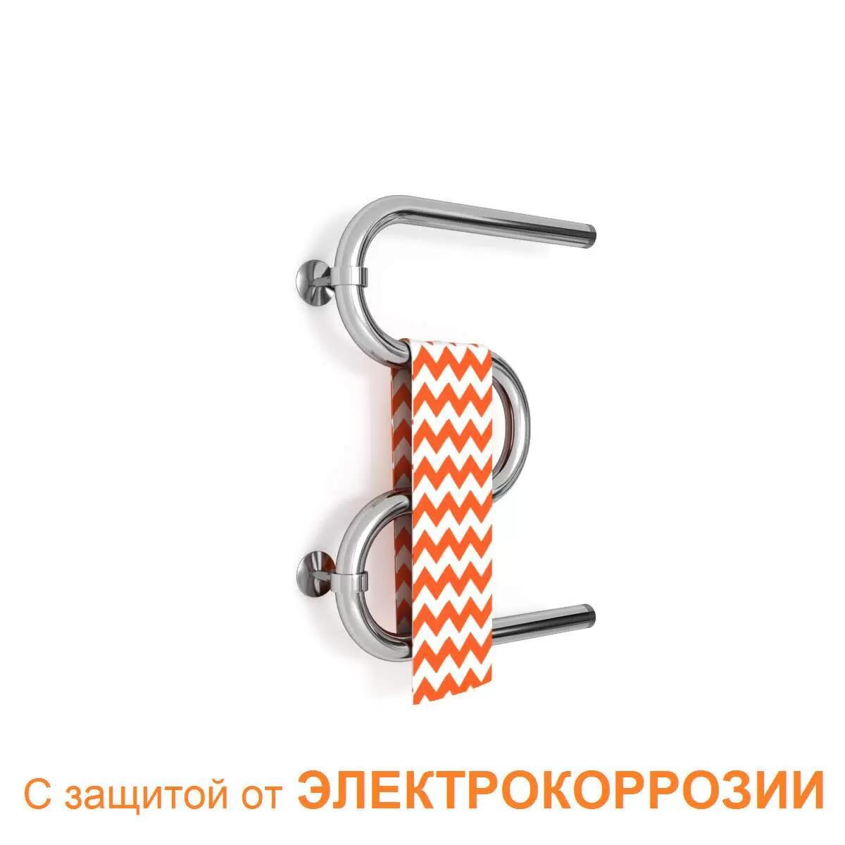 Изображение товара Полотенцесушитель водяной Zigzag M 40x50 см 1" нержавеющая сталь