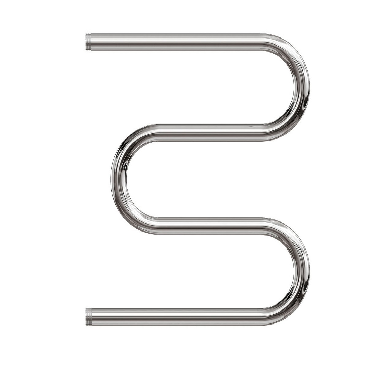 Изображение товара Водяной М-образный полотенцесушитель Point PN37664 40x60 см хром нержавейка