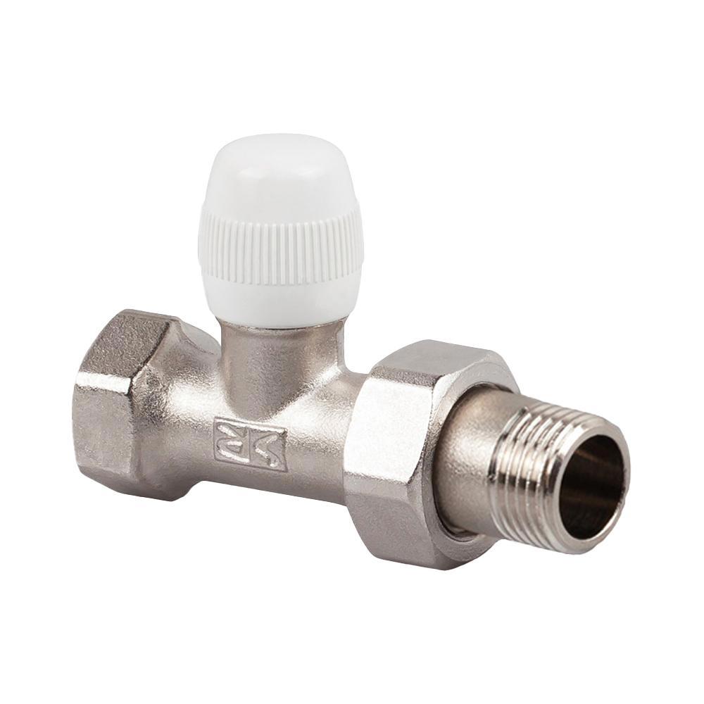 Изображение товара Запорный клапан прямой SR Rubinetterie 1/2" для воды и гликоля Изображение товара Запорный клапан прямой SR Rubinetterie 1/2" для воды и гликоля