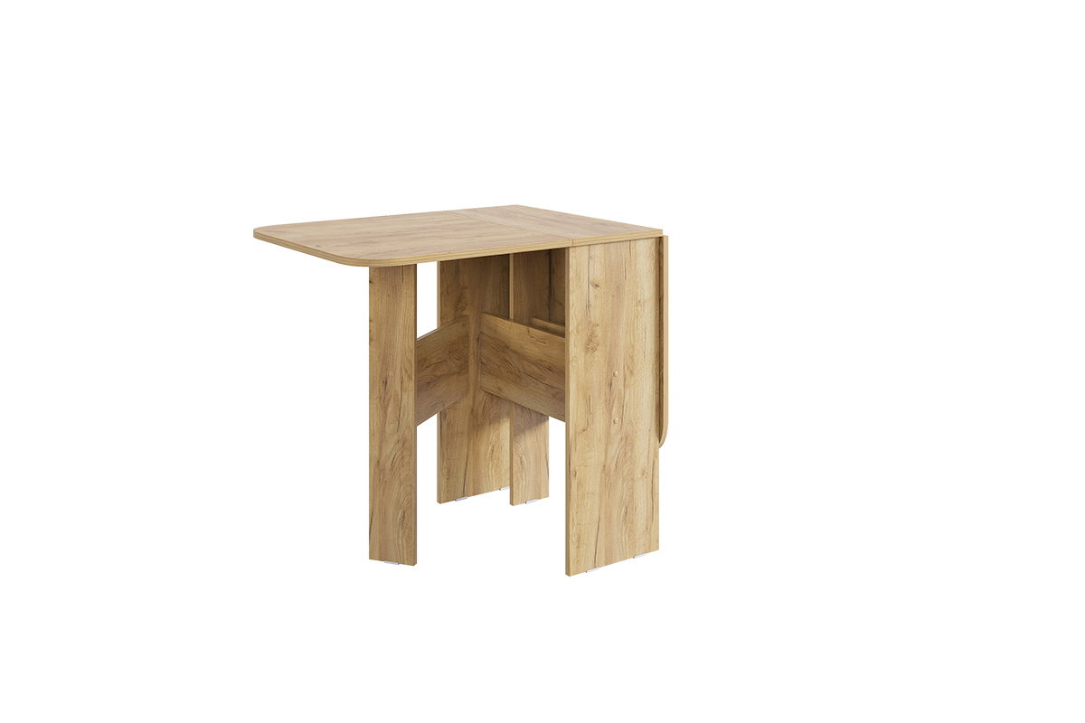 Изображение товара Стол кухонный Mebelson Мечта 23-160x75x60 см — дуб крафт золотой, раскладной