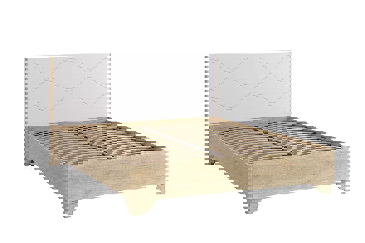 Изображение товара Современная кровать Мебелсон Зара комфорт 170x101x208 см дуб сонома