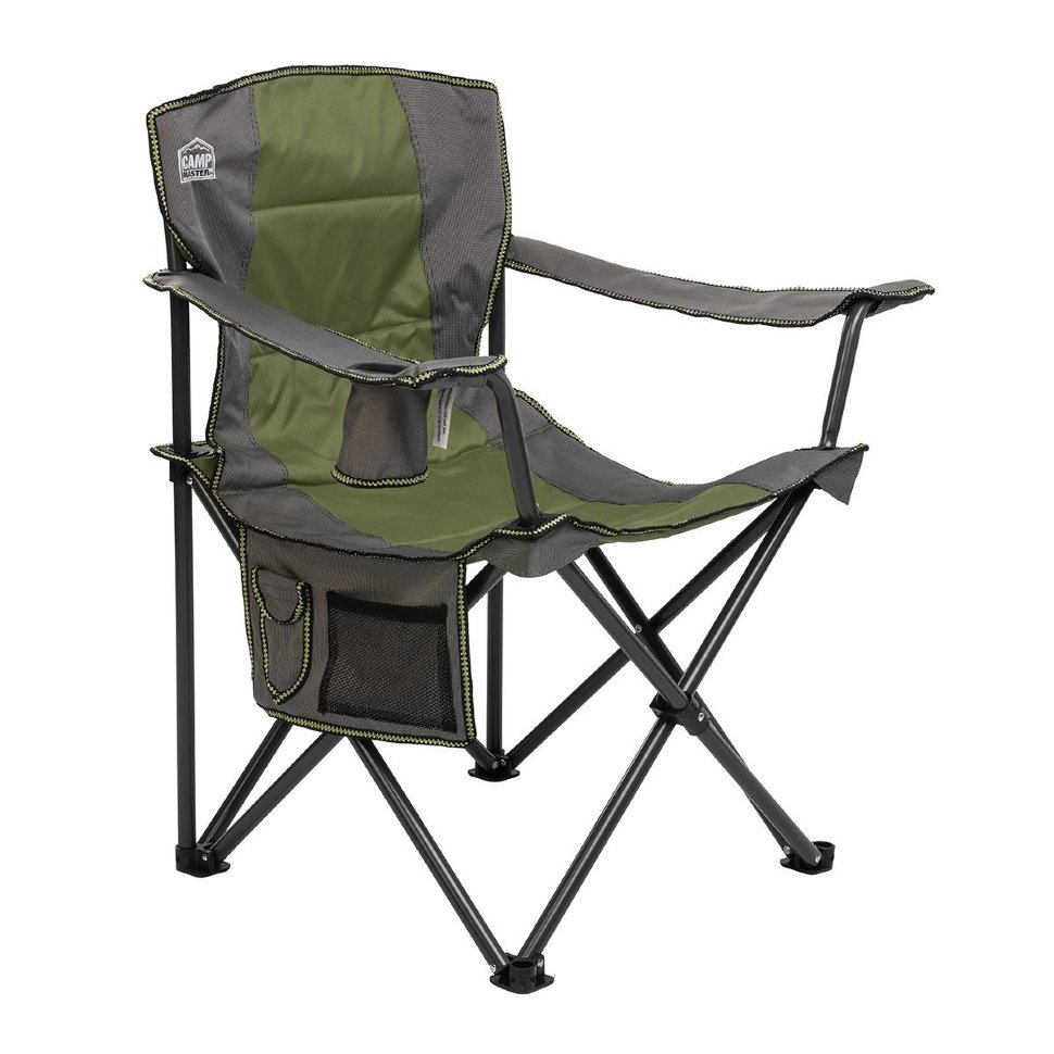 Изображение товара Кресло садовое складной Premier PR-MC-347-2 CAMP MASTER 170 см х 170 см х 1100 см оксфорд серо-зеленый Изображение товара Кресло садовое складной Premier PR-MC-347-2 CAMP MASTER 170 см х 170 см х 1100 см оксфорд серо-зеленый