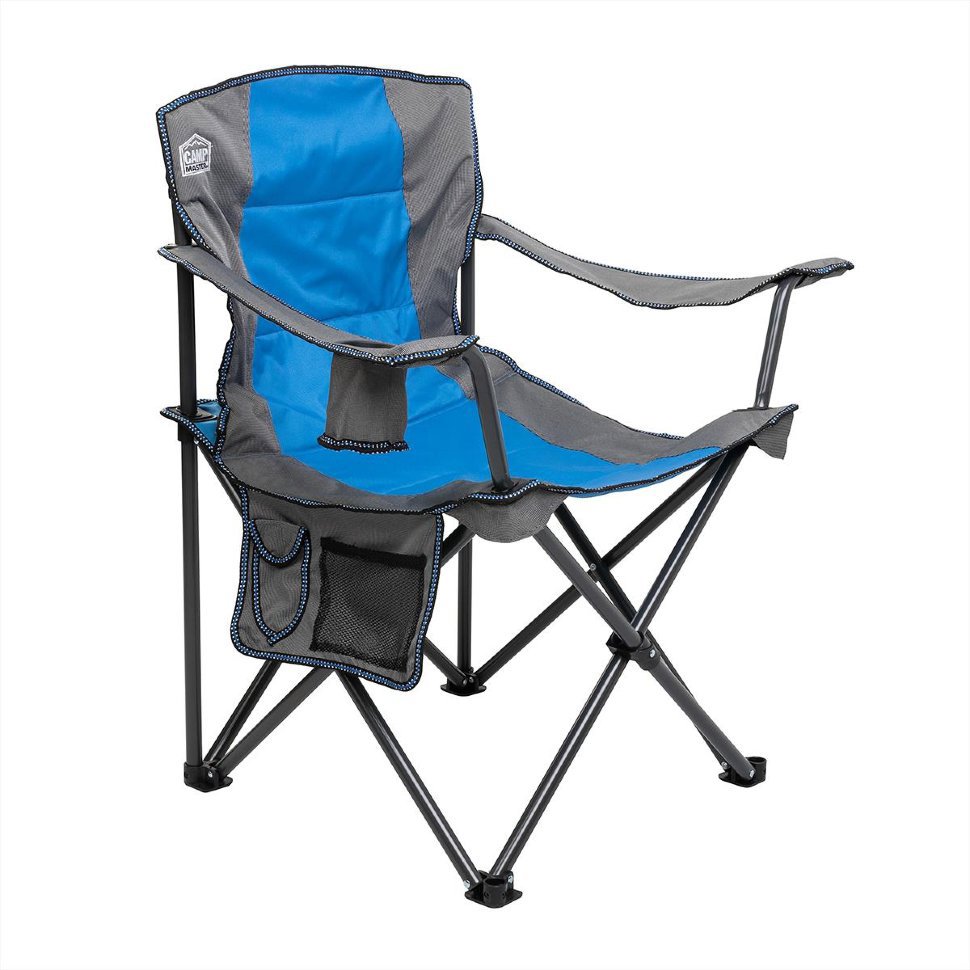 Изображение товара Кресло садовое складной Premier PR-MC-347-1 CAMP MASTER 170 см х 170 см х 1100 см оксфорд серо-синий Изображение товара Кресло садовое складной Premier PR-MC-347-1 CAMP MASTER 170 см х 170 см х 1100 см оксфорд серо-синий