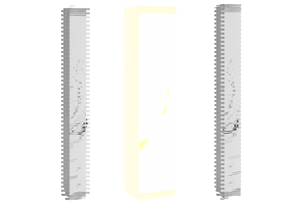 Изображение товара Шкаф Mebelson Форсаж 40x190x42 см дуб сонома для детской