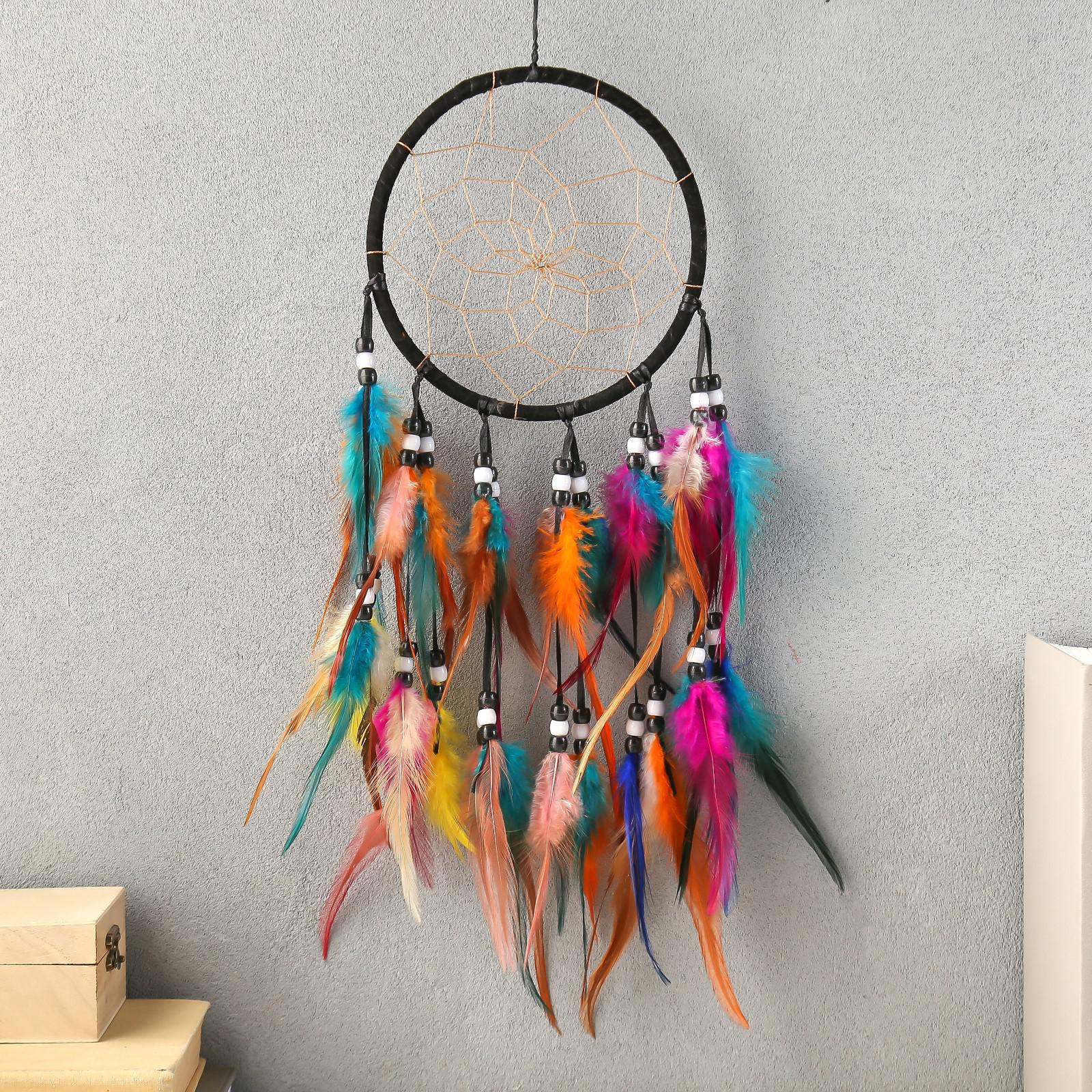 Изображение товара Панно SIMALAND Ловец снов Яркие пёрышки