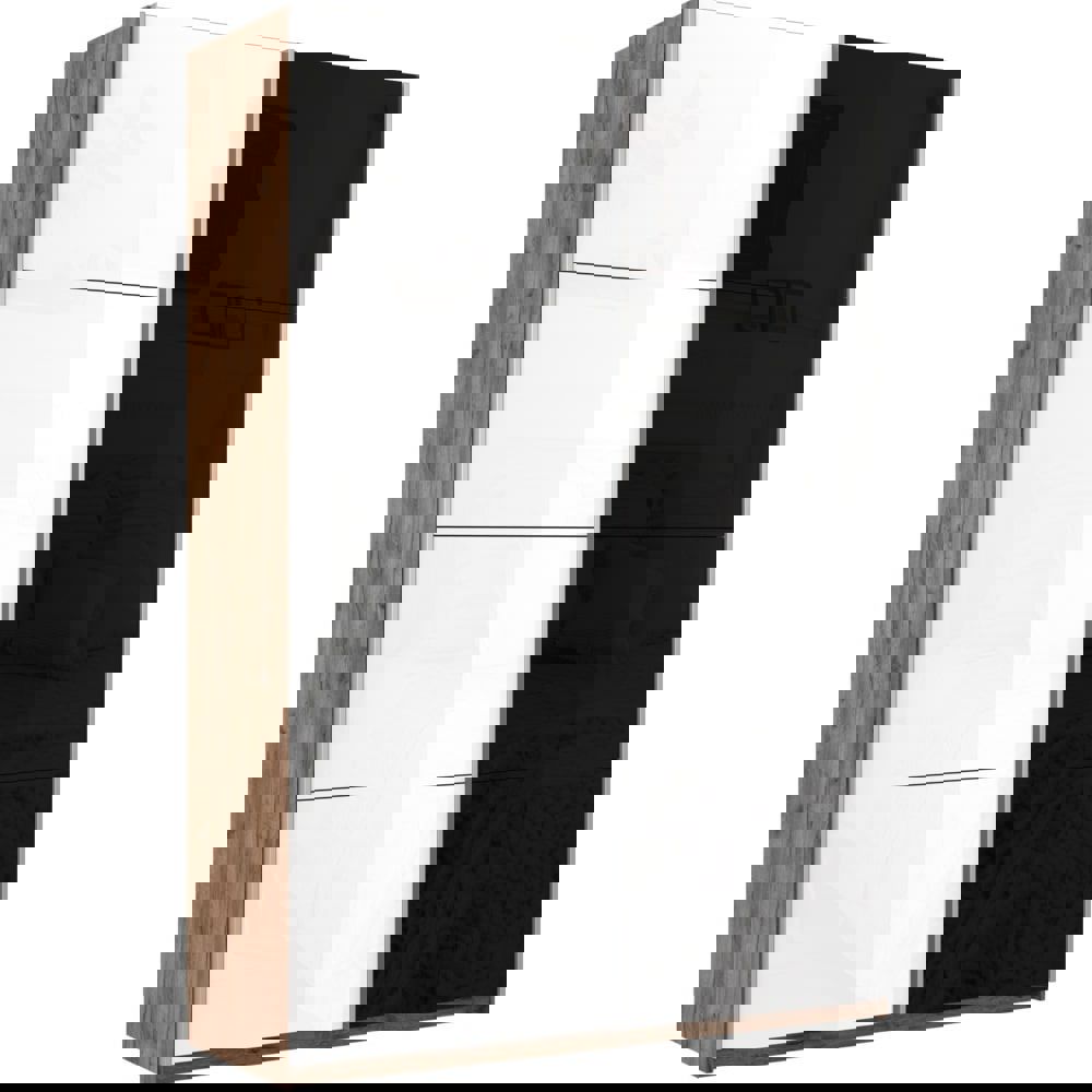 Изображение товара Шкаф-купе Мебельная Компания Е1 серия Прайм 2 дверный 230x140x57 см, крафт дуб