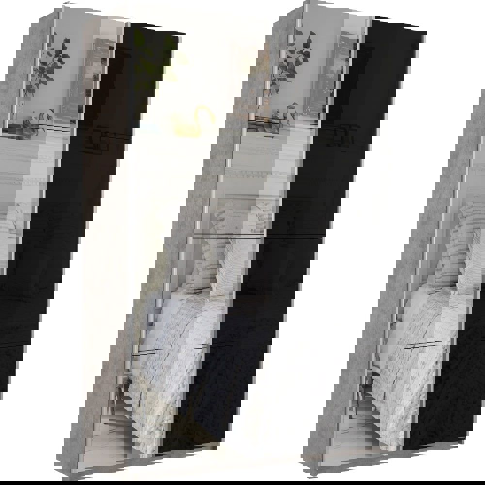 Изображение товара Шкаф-купе 2 дверный Прайм Е1 бетон современная мебель для хранения