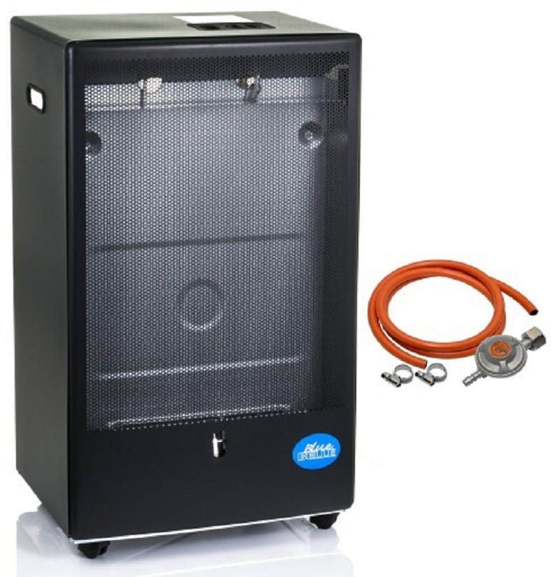 Изображение товара Обогреватель газовый каминного типа TMC Blue Belle 4.2 кВт цвет черный