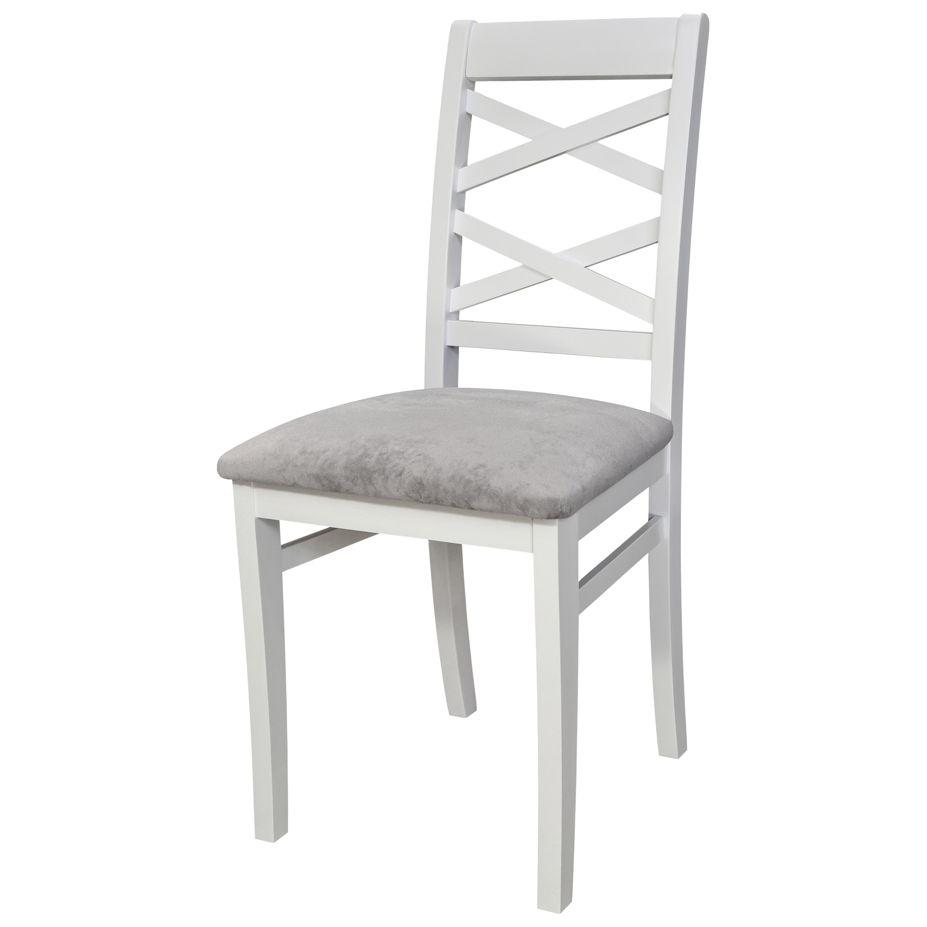 Изображение товара Комплект 2 стульев Мебелик Араго белый современный дизайн прочное дерево