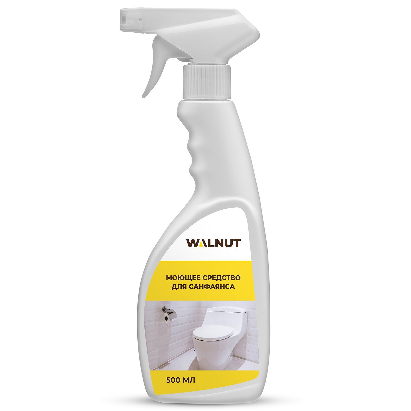 Изображение товара Моющее средство Walnut WLN0568 для санфаянса 0.50 л Изображение товара Моющее средство Walnut WLN0568 для санфаянса 0.50 л